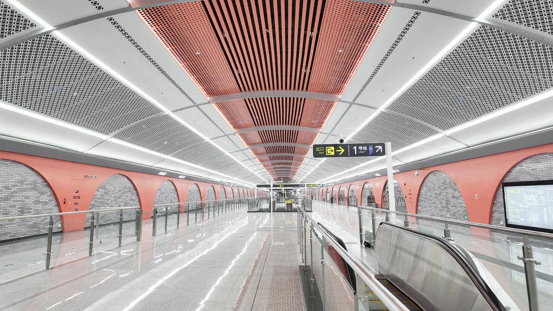 开云平台-成都人狂喜！13号线一期车站正式亮相 串联全市优质文教卫资源