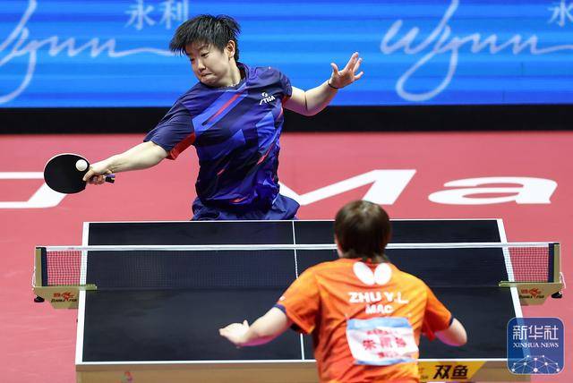 全运会｜孙颖莎晋级乒乓球女单决赛