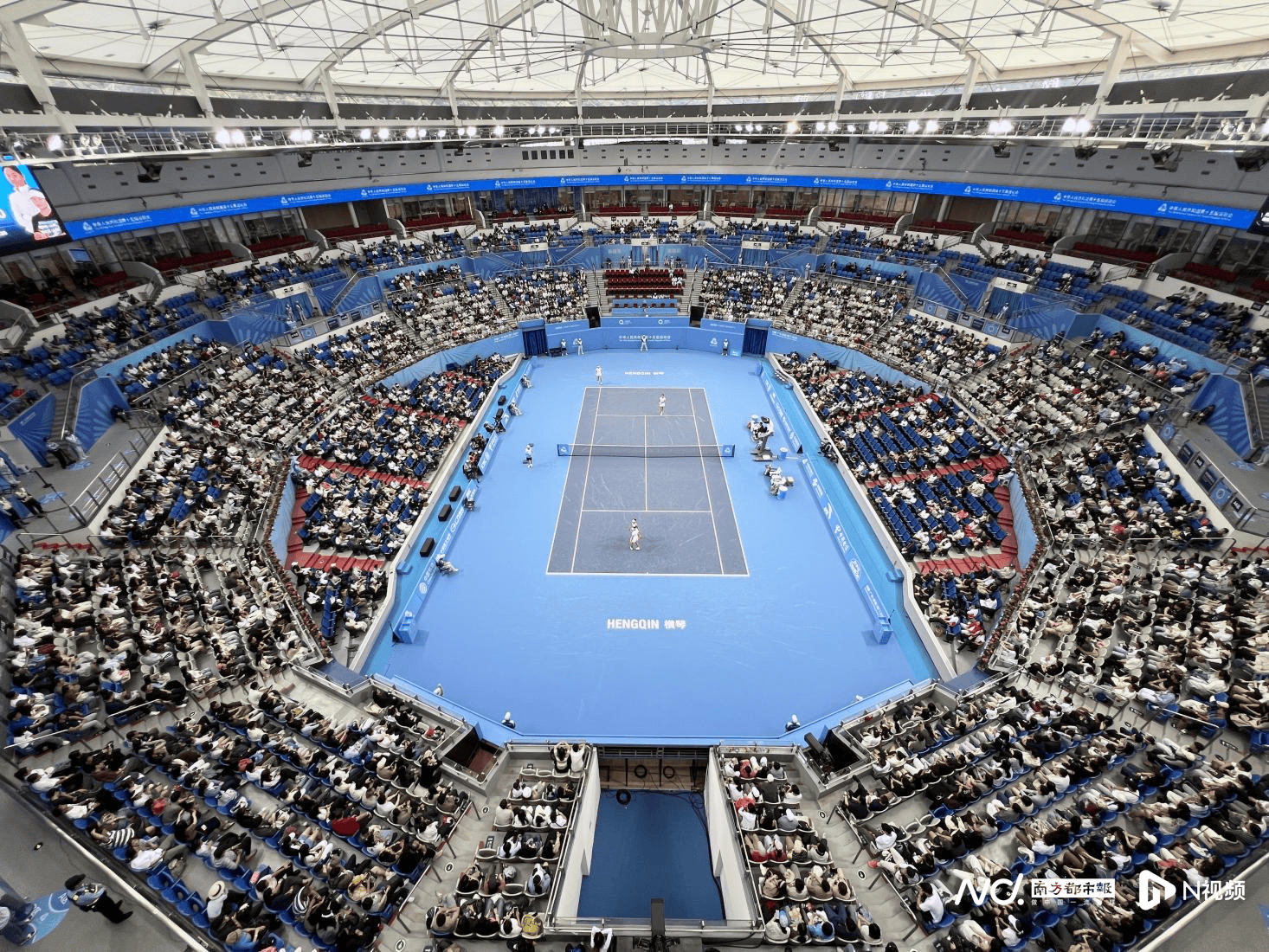 十五运网球单项比赛进行时！王欣瑜、商竣程将出战第二轮比赛