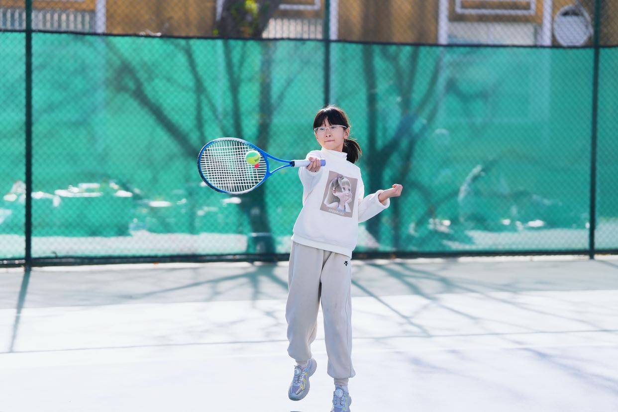 2025年惠济区中小学生网球比赛开拍