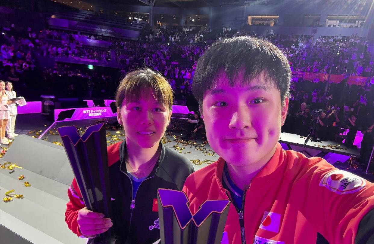 王曼昱击败张本美和，林诗栋战胜张本智和，两场比赛胜负均有合理可能性